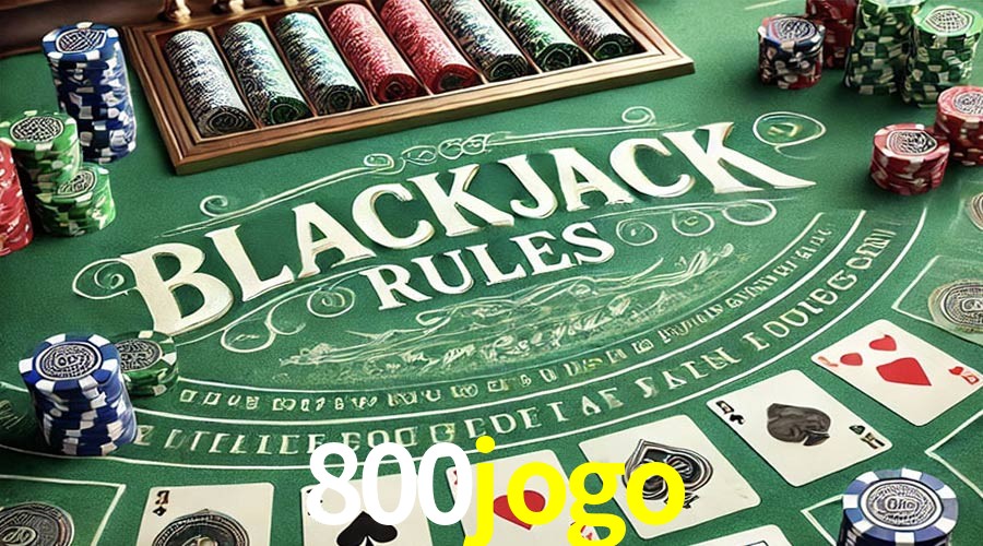 Mesa de Blackjack 800jogo